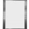 Рамка Клик ПК-25  с дек. уголком А1, серебро матовое анодир. в Екатеринбурге - картинка, изображение, фото